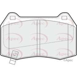 Brake Pad Set APEC PAD1368 OE Ref 41060CD026 APEC