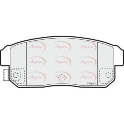Brake Pad Set APEC PAD1369 OE Ref F1YA2643Z APEC