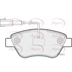 Brake Pad Set APEC PAD1400 OE Ref 77364158 APEC