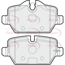 Brake Pad Set APEC PAD1459 OE Ref 34212288889 APEC