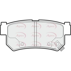 Brake Pad Set APEC PAD1462 OE Ref 4841308051 APEC