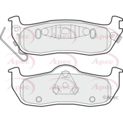 Brake Pad Set APEC PAD1492 OE Ref 440607S025 APEC