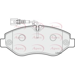 Brake Pad Set APEC PAD1571 OE Ref D1060MB200 APEC