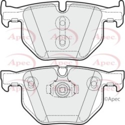 Brake Pad Set APEC PAD1643 OE Ref 34216776937 APEC