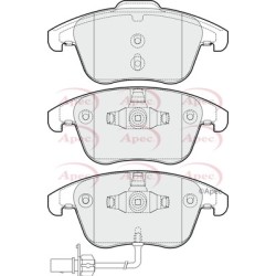 Brake Pad Set APEC PAD1651 OE Ref 8K0698151F APEC
