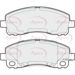 Brake Pad Set APEC PAD1691 OE Ref MK529567 APEC