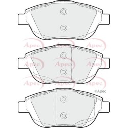 Brake Pad Set APEC PAD1694 OE Ref 1611837880 APEC