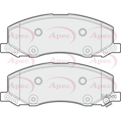 Brake Pad Set APEC PAD1696 OE Ref 1605202 APEC