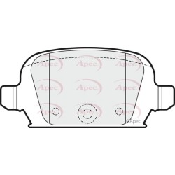 Brake Pad Set APEC PAD1705 OE Ref 93176117 APEC