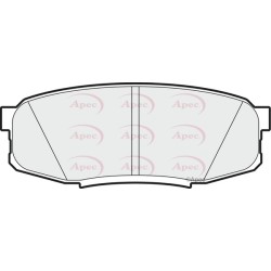 Brake Pad Set APEC PAD1762 OE Ref 0446660120 APEC
