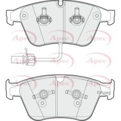 Brake Pad Set APEC PAD1765 OE Ref 3W0698151AA APEC