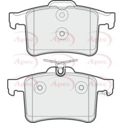 Brake Pad Set APEC PAD1768 OE Ref C2D60655 APEC