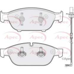 Brake Pad Set APEC PAD1784 OE Ref 4H0698151G APEC