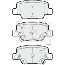 Brake Pad Set APEC PAD1799 OE Ref 04466YZZE7 APEC