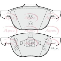 Brake Pad Set APEC PAD1821 OE Ref 1712024 APEC
