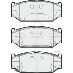 Brake Pad Set APEC PAD1823 OE Ref 5581057K01 APEC