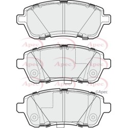 Brake Pad Set APEC PAD1835 OE Ref 1676630 APEC