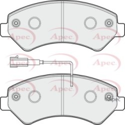 Brake Pad Set APEC PAD1859 OE Ref 1612433680 APEC