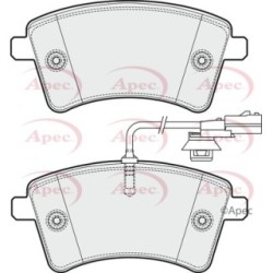 Brake Pad Set APEC PAD1900 OE Ref 410605649R APEC