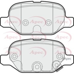 Brake Pad Set APEC PAD1906 OE Ref 77366453 APEC