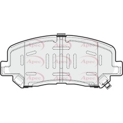 Brake Pad Set APEC PAD1915 OE Ref K0Y13328Z APEC