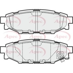 Brake Pad Set APEC PAD1957 OE Ref 26696FJ000 APEC