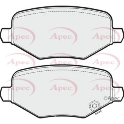 Brake Pad Set APEC PAD2016 OE Ref 7B0698451G APEC