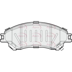 Brake Pad Set APEC PAD2026 OE Ref 5581061M00 APEC