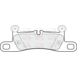 Brake Pad Set APEC PAD2043 OE Ref 9Y0 698 451 APEC