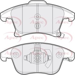 Brake Pad Set APEC PAD2070 OE Ref 1917494 APEC