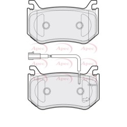 Brake Pad Set APEC PAD2140 OE Ref 68309144AA APEC