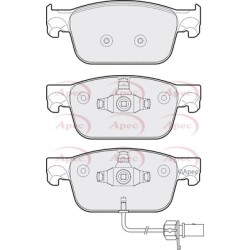 Brake Pad Set APEC PAD2150 OE Ref 8W0698151AB APEC