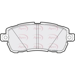 Brake Pad Set APEC PAD2164 OE Ref 2017679 APEC