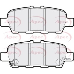 Brake Pad Set APEC PAD2165 OE Ref D40601GZ0C APEC