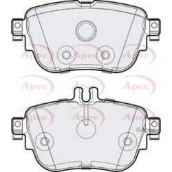Brake Pad Set APEC PAD2174 OE Ref 0004206100 APEC