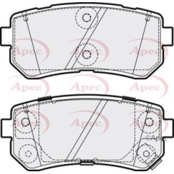 Brake Pad Set APEC PAD2195 OE Ref 58302J9A50 APEC