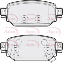 Brake Pad Set APEC PAD2241 OE Ref BAY02643ZB APEC