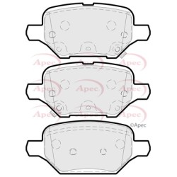 Brake Pad Set APEC PAD2243 OE Ref 42539412 APEC