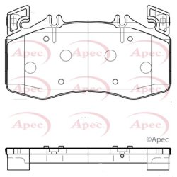 Brake Pad Set APEC PAD2360 OE Ref 0004202306 APEC