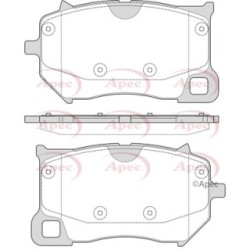Brake Pad Set APEC PAD2378 OE Ref 32300702 APEC