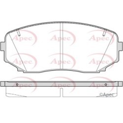 Brake Pad Set APEC PAD2379 OE Ref 4605C248 APEC