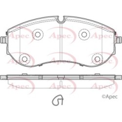 Brake Pad Set APEC PAD2388 OE Ref 2N0698151B APEC