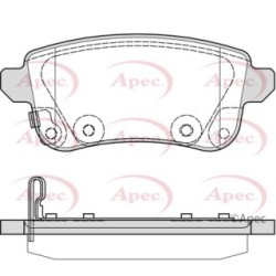 Brake Pad Set APEC PAD2389 OE Ref 440606659R APEC