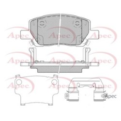 Brake Pad Set APEC PAD2461 OE Ref 58101K7A70 APEC