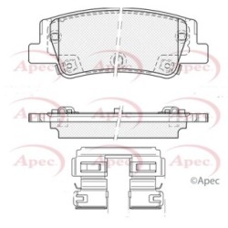 Brake Pad Set APEC PAD2534 OE Ref 58302N7A00 APEC