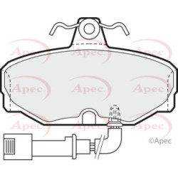 Brake Pad Set APEC PAD479 OE Ref 1654837 APEC