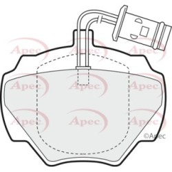 Brake Pad Set APEC PAD582 OE Ref RTC6591 APEC