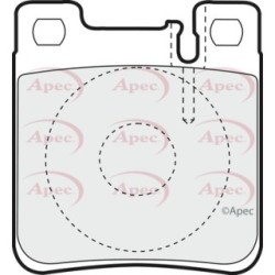 Brake Pad Set APEC PAD759 OE Ref 5143633AA APEC