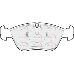 Brake Pad Set APEC PAD813 OE Ref 2715878 APEC