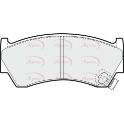 Brake Pad Set APEC PAD880 OE Ref 410601N060 APEC